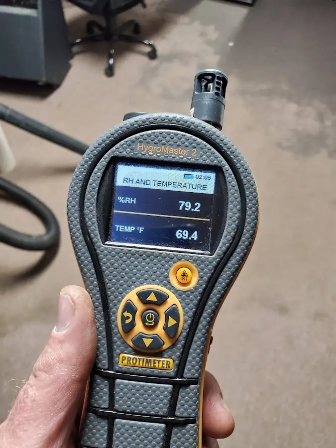 Moisture meter humidity assessment for Fire & Smoke Damage Restoration in Independent Hill